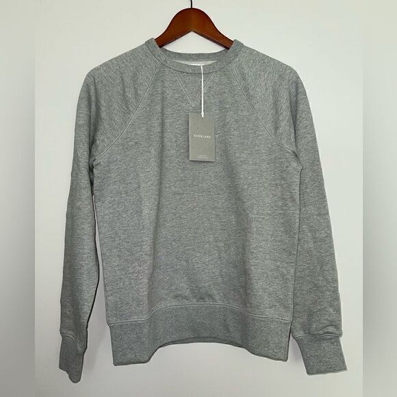 Everlane The French Terry Crew Neck Sweater - Picture 6 of 9